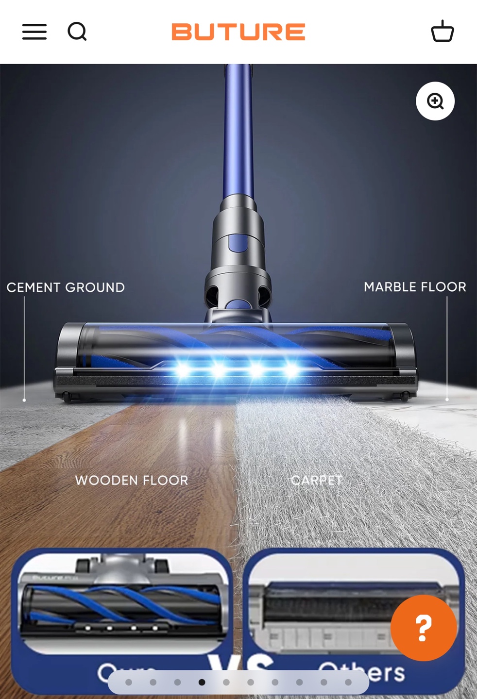 Brand-New Buture Pro BP10 Cordless Vacuum Cleaner - photo 5