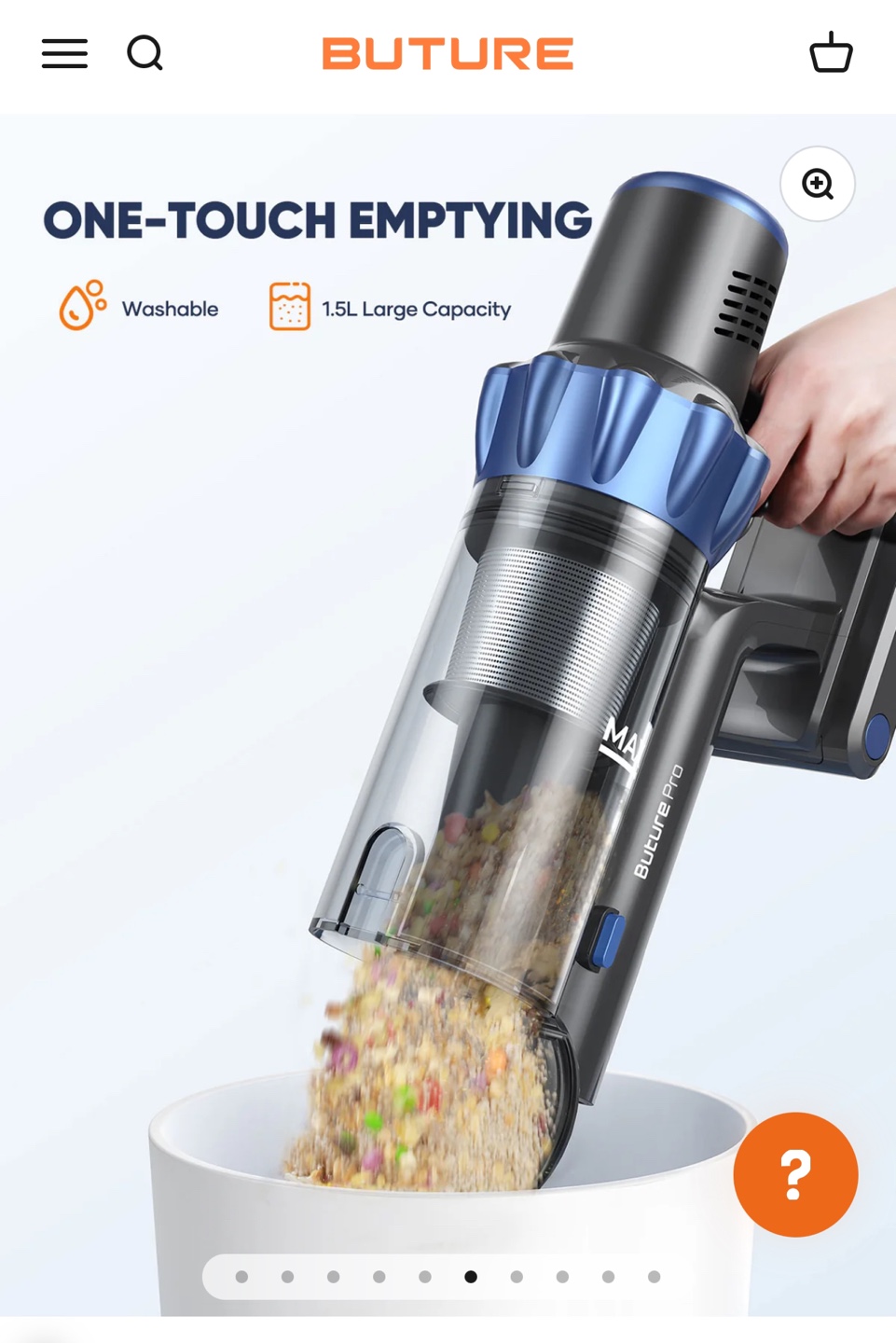 Brand-New Buture Pro BP10 Cordless Vacuum Cleaner - photo 4