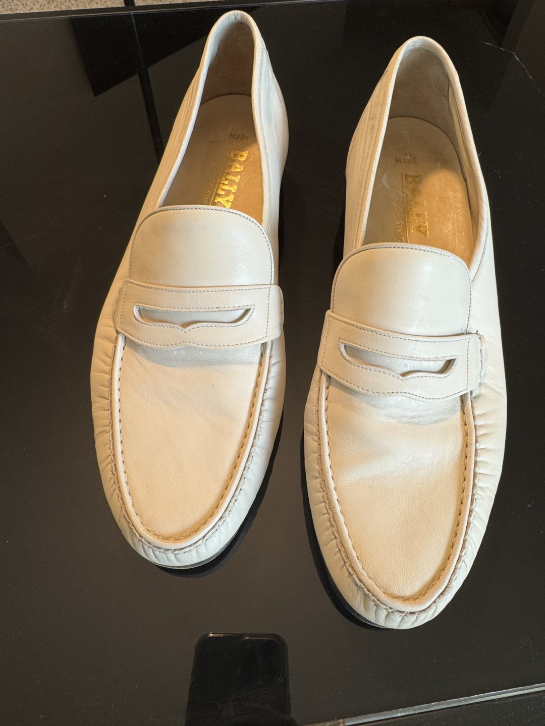 Men's Bally Leather Loafers - Size 11M