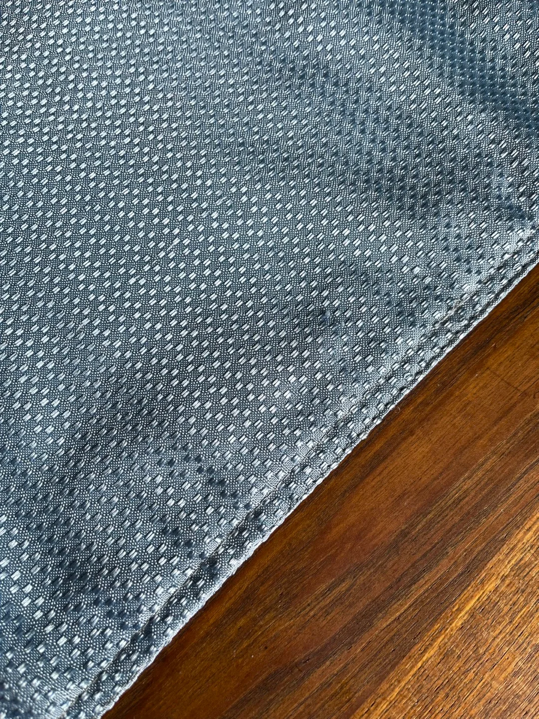 Blue Table Runner, Woven Pattern image indicator(2)