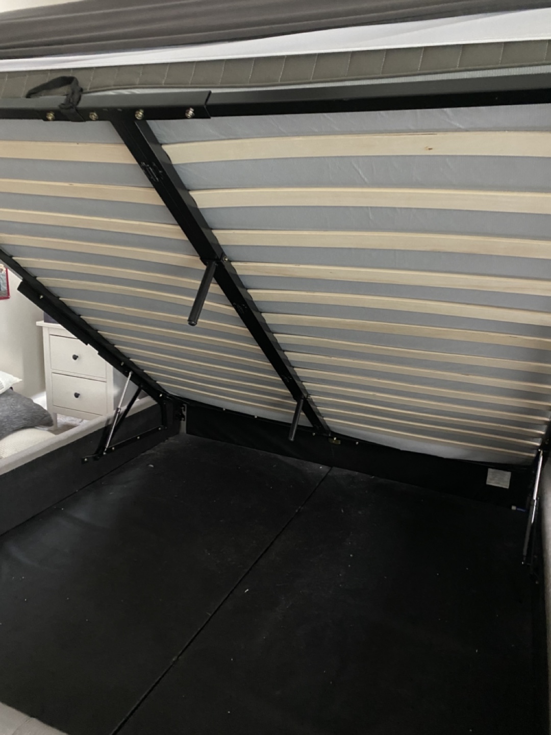 King Size Bed Frame with tons of valuable Storage