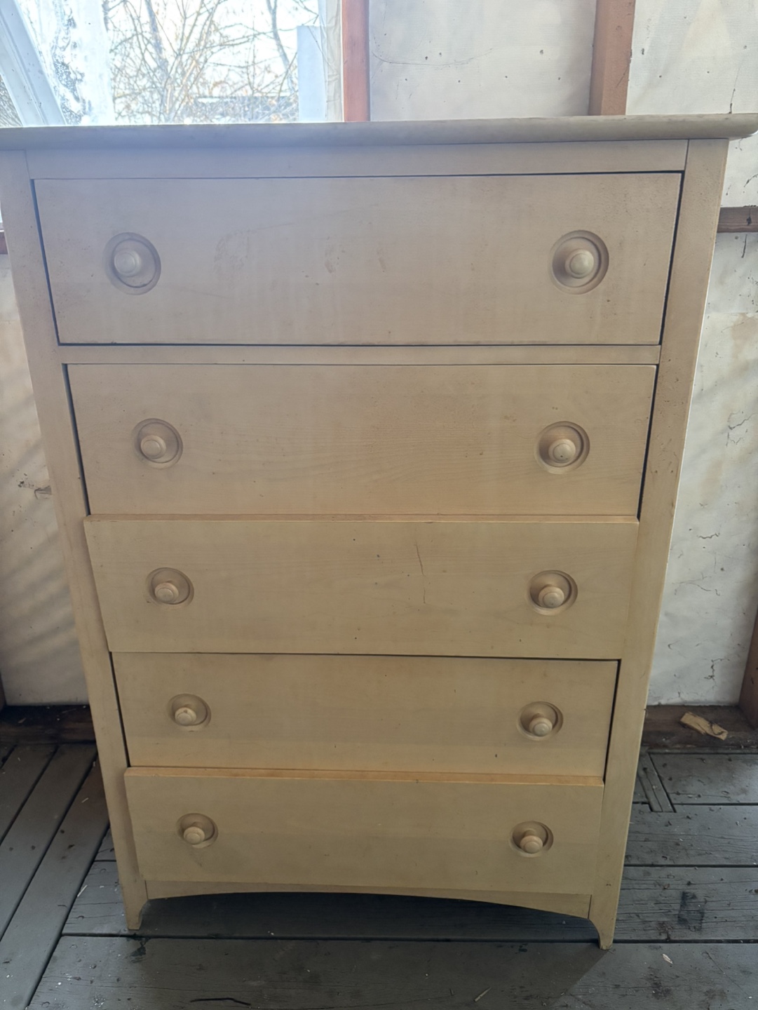 Five-Drawer Chest of Drawers