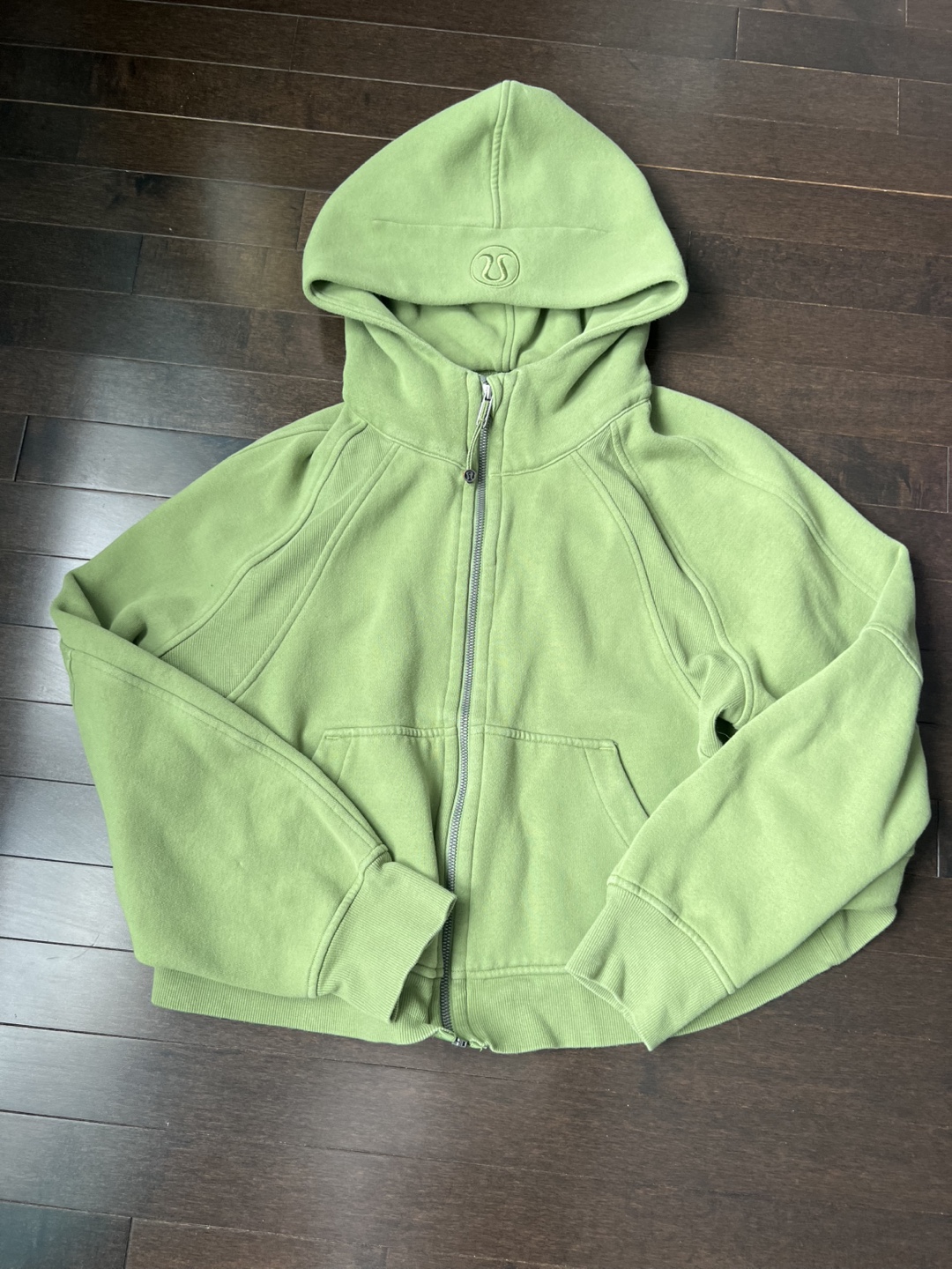 Lululemon Scuba Cropped Zip-Up Hoodie - photo 2