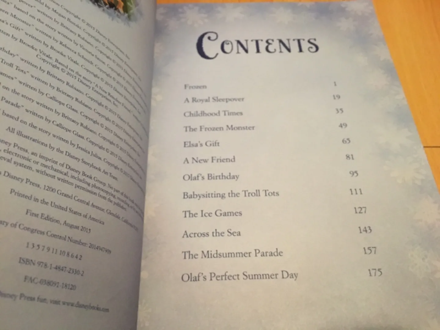 Disney Frozen 5-Minute Stories Book image indicator(2)