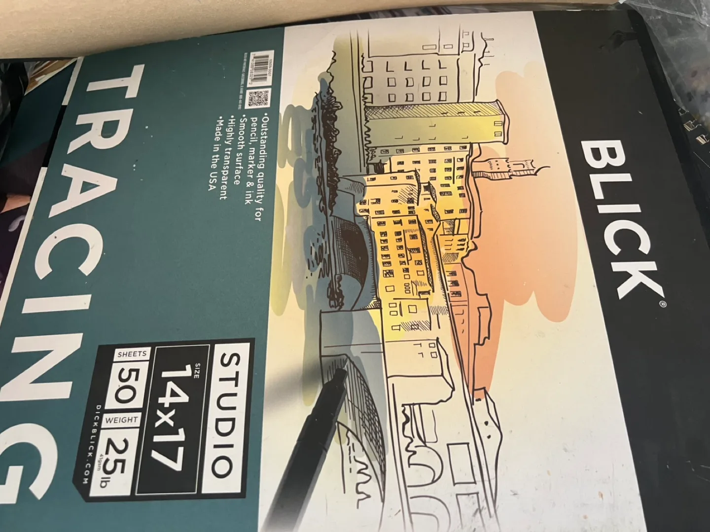 Art Supplies Bundle: Pastels, Tracing Paper, & More! image indicator(9)