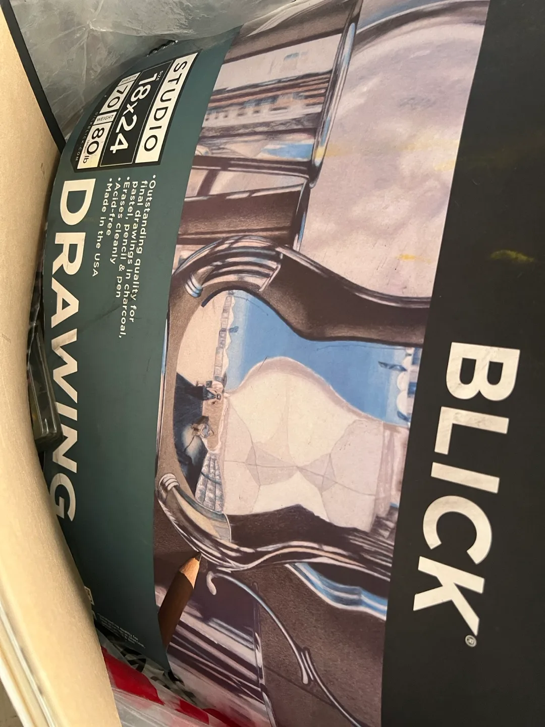 Art Supplies Bundle: Pastels, Tracing Paper, & More! image indicator(8)