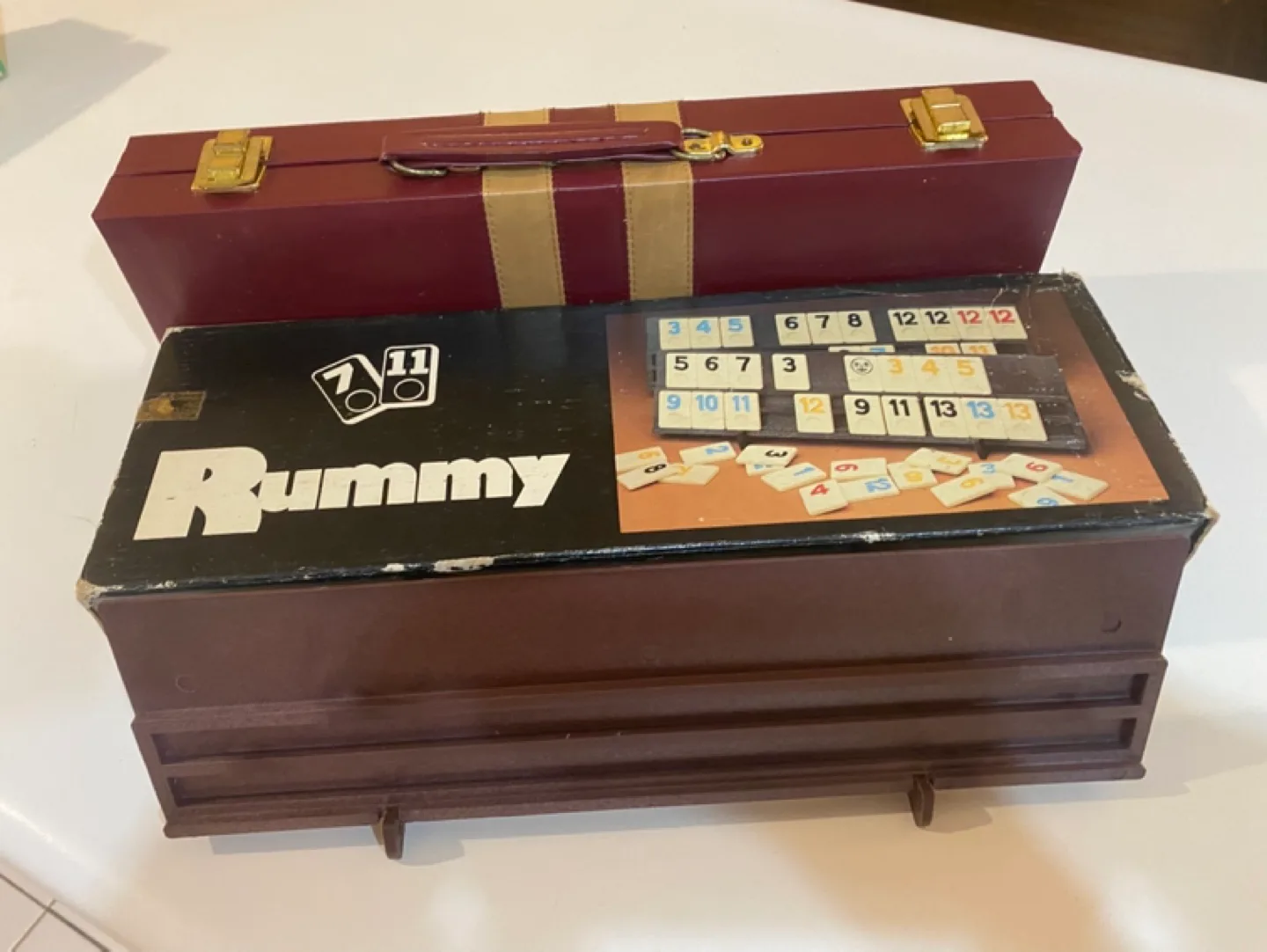 🧡1980s Vintage Rummikub game image indicator(2)