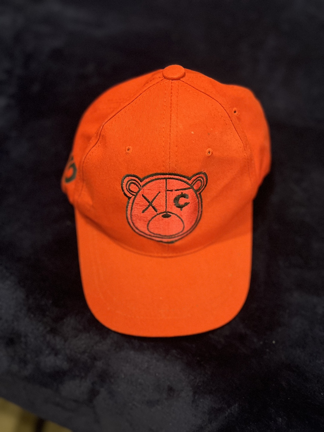 Rich Kid X Bear Baseball Cap - Orange