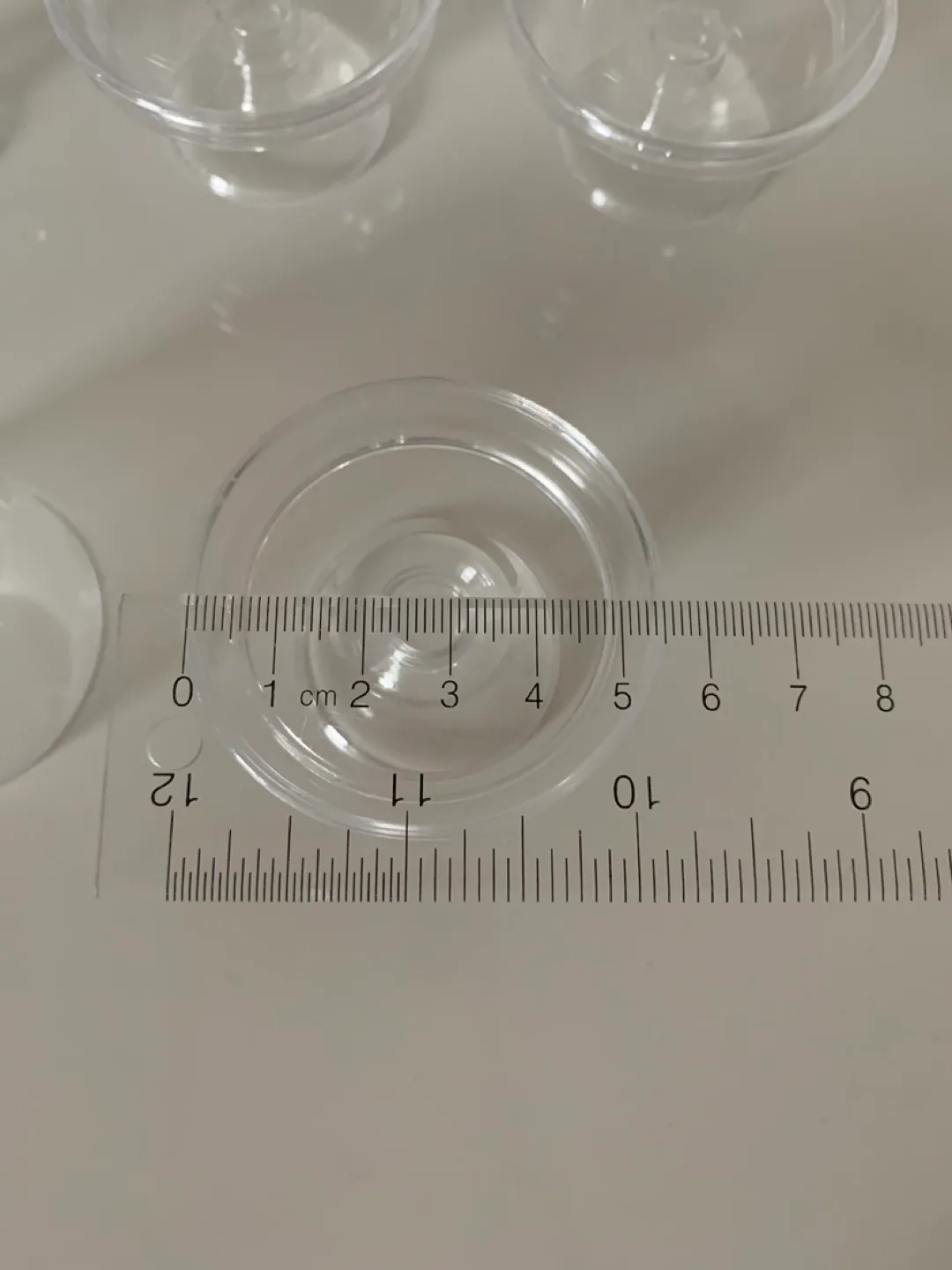 25 Mini Clear Cake Stands Party Favor/Wedding Packaging image indicator(3)