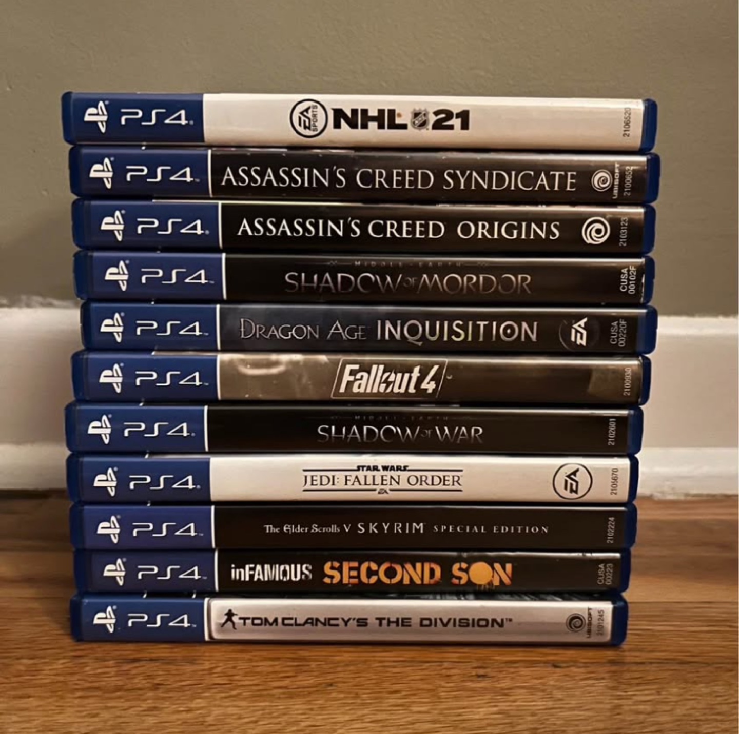 Bundle of 11 PlayStation 4 Games