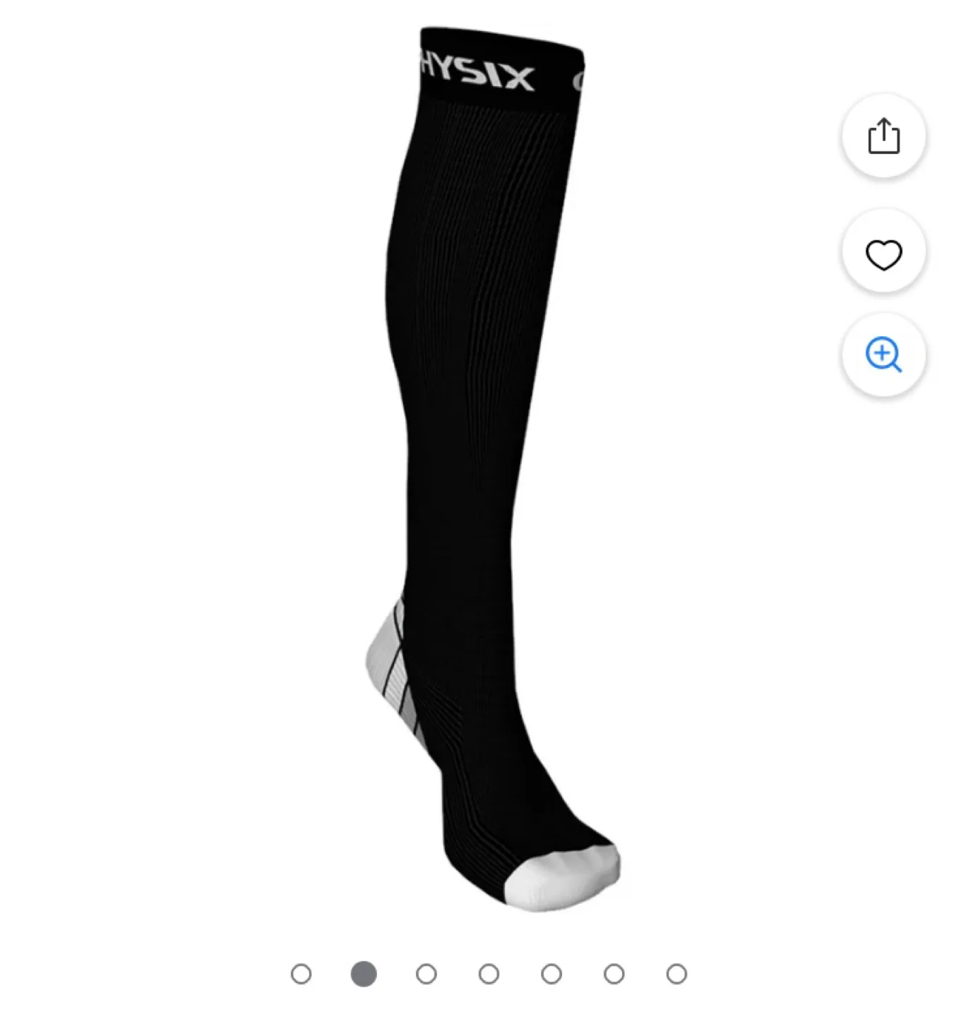 Physix Gear Sport Stamina Graduated Compression Socks - L/XL image indicator(6)