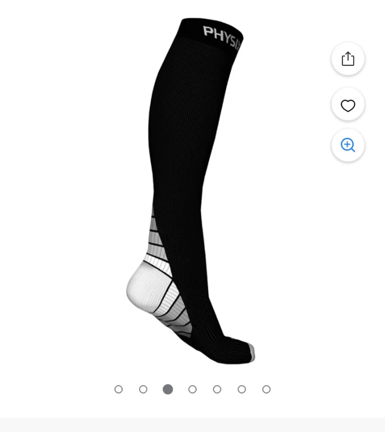 Physix Gear Sport Stamina Graduated Compression Socks - L/XL image indicator(7)