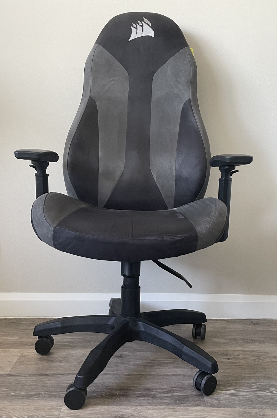 CORSAIR TC60 FABRIC Ergonomic Gaming Chair - Relaxed Fit - Grey
