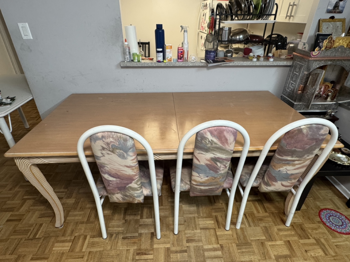 6 seater Dining Table Set with 4 Chairs - photo 2