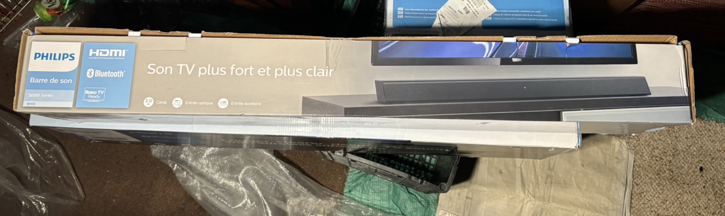 Philips 5000 Series Soundbar - New in Box