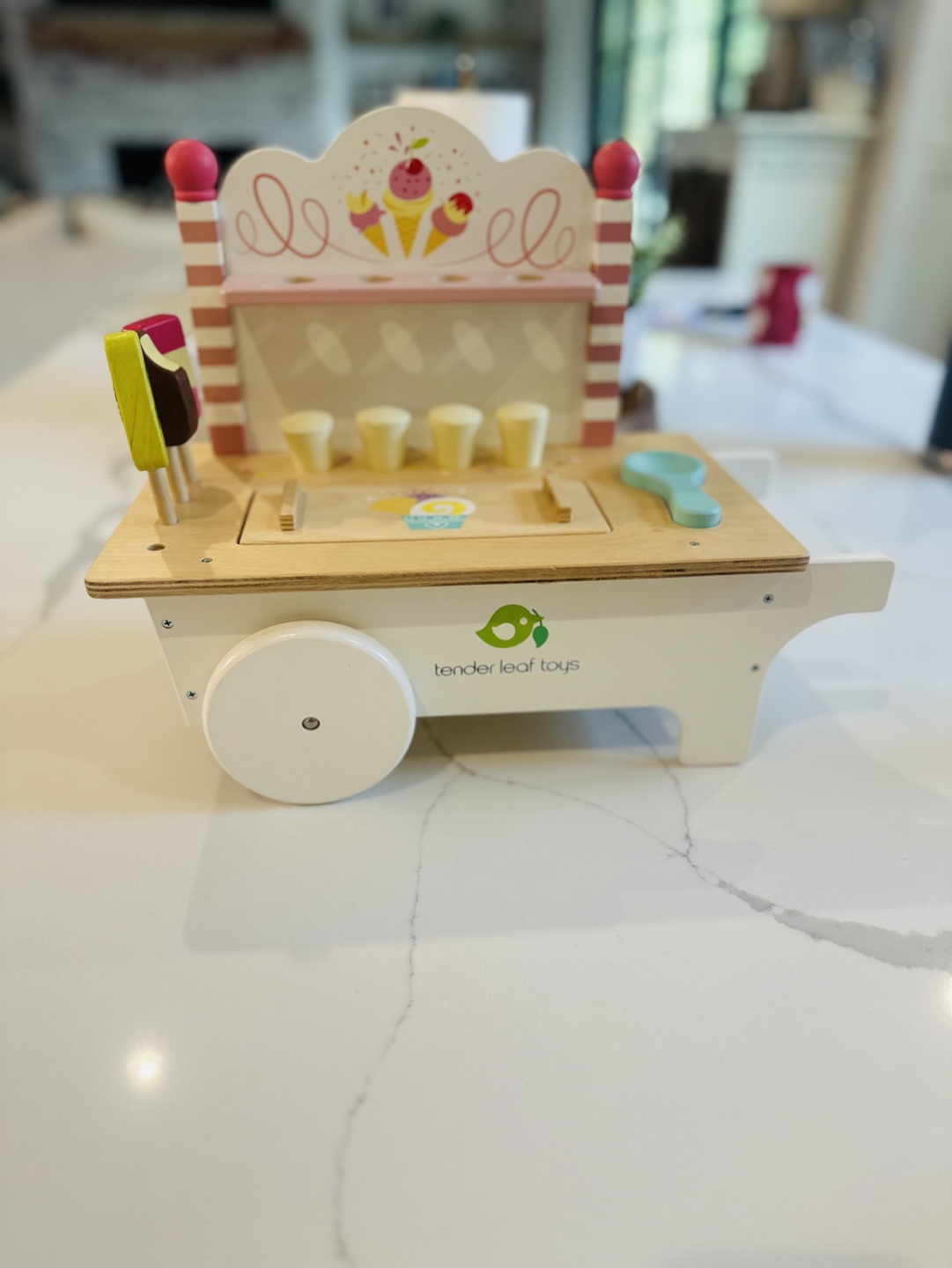 Tender Leaf Toys Ice Cream Cart Playset