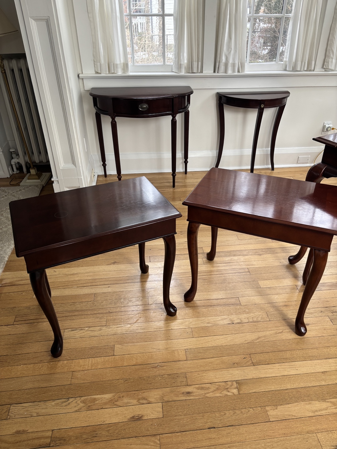 Pair of The Bombay Company End Tables