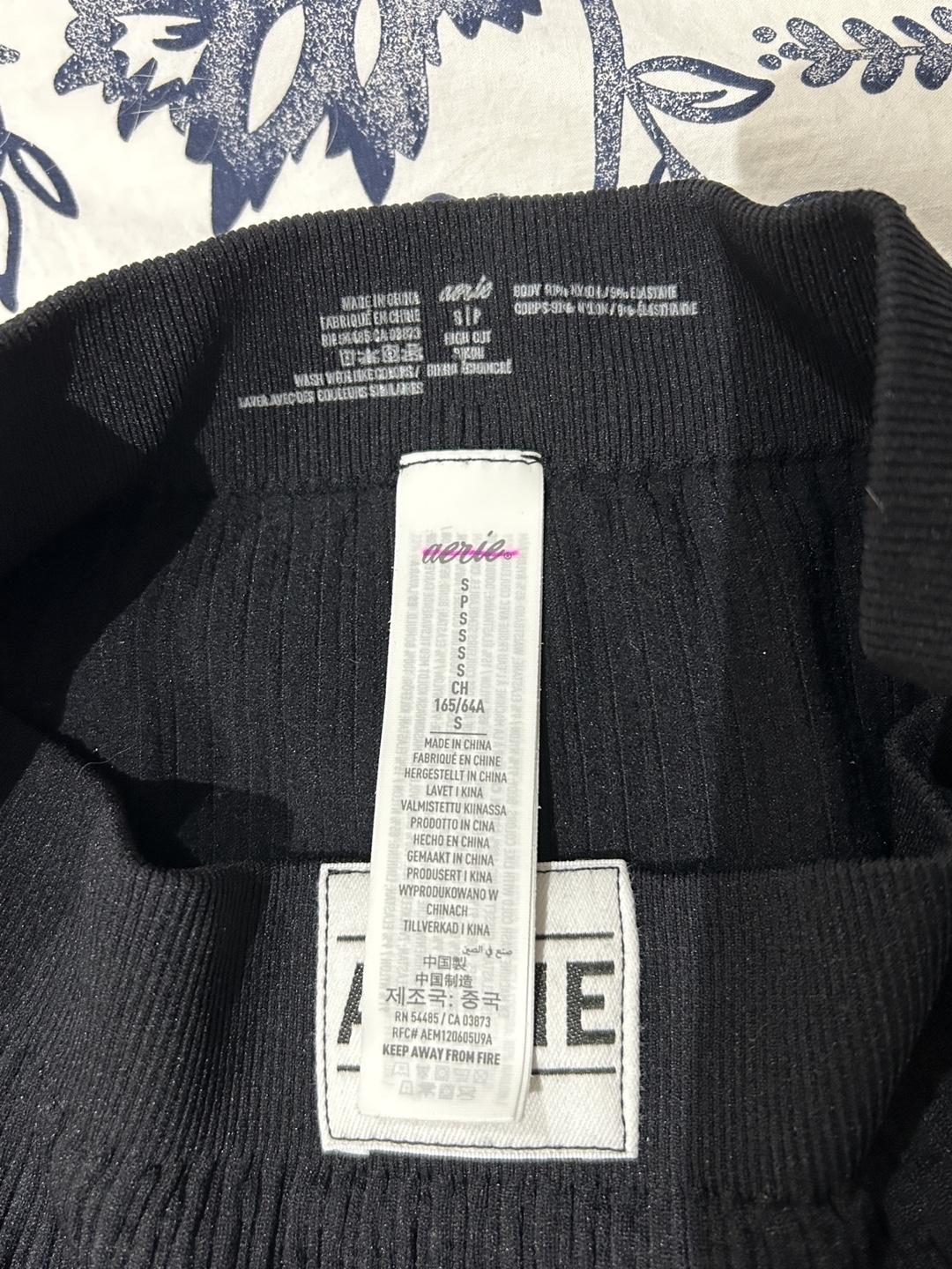 Aerie Black Ribbed Underwear - photo 2