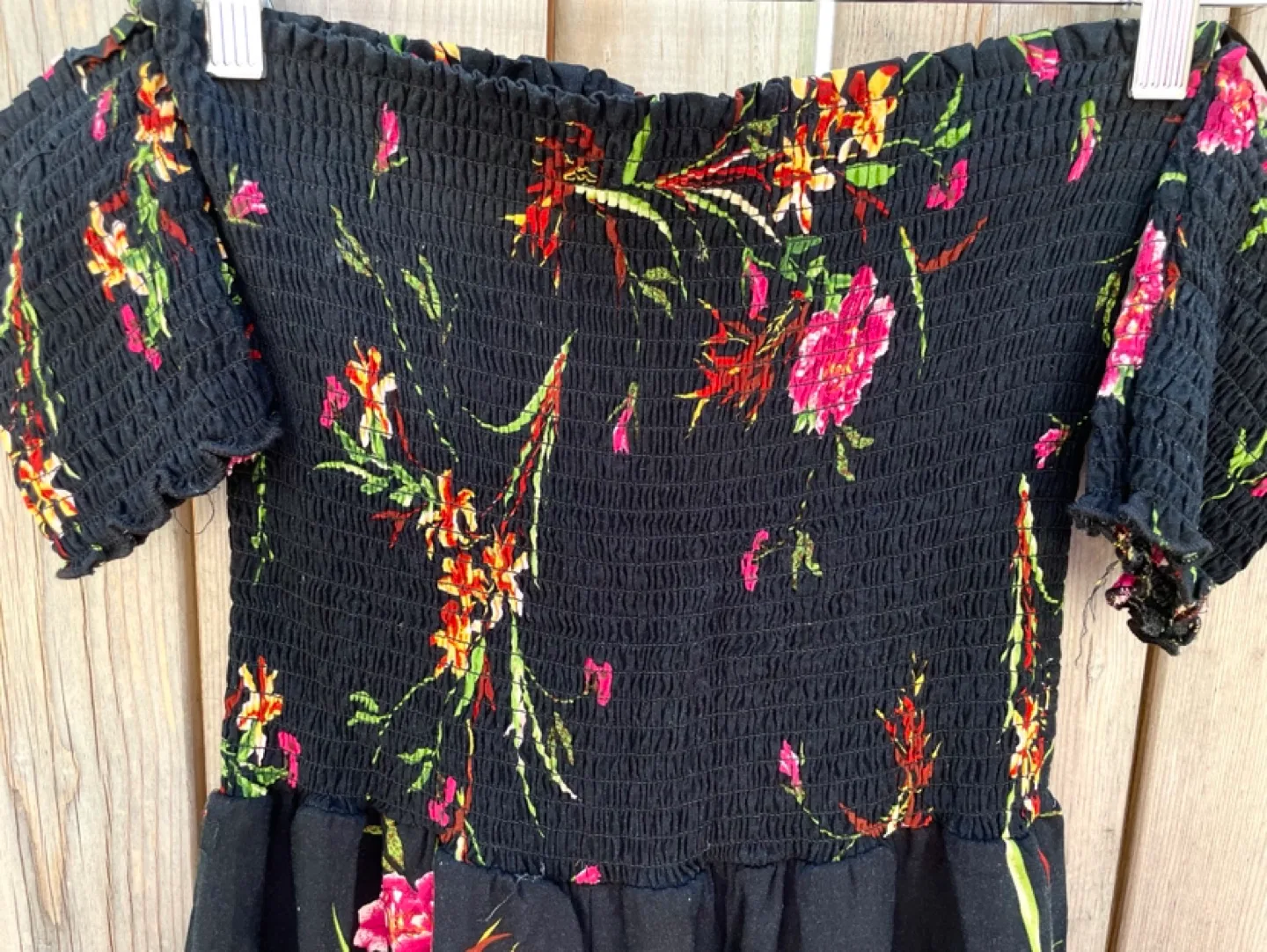 Floral Off-the-Shoulder Romper image indicator(3)