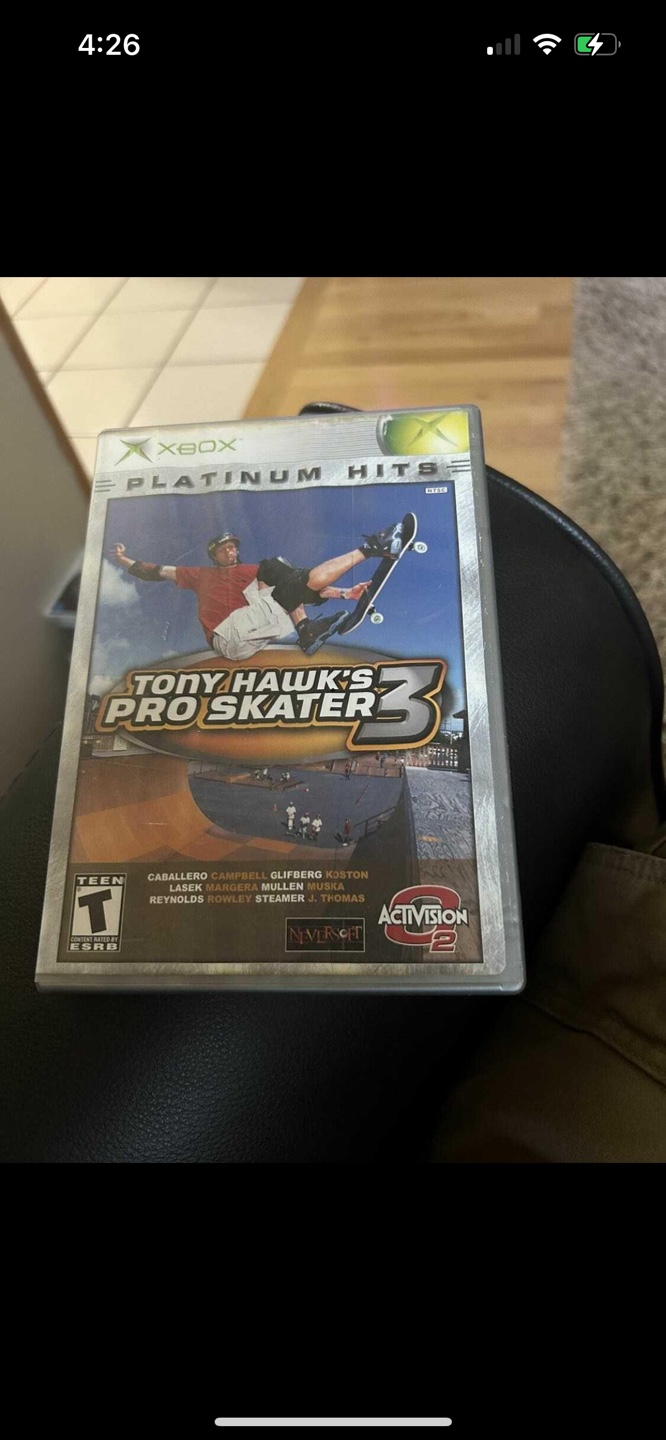 Tony Hawk’s Pro Skater 3 (Original Xbox)