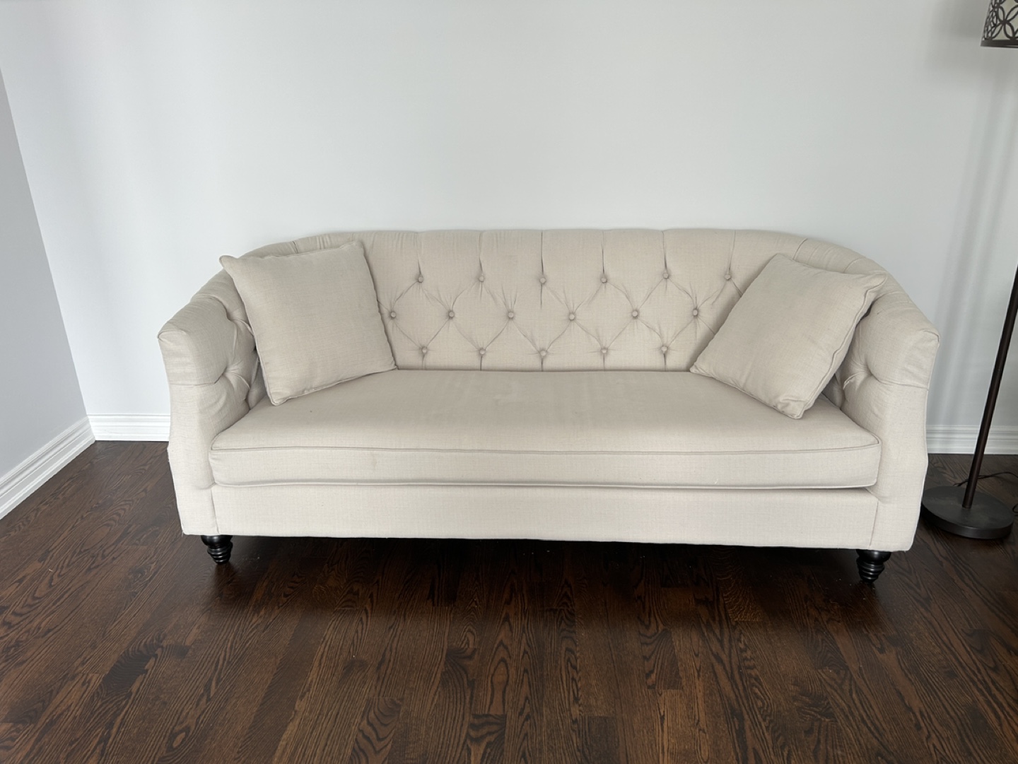 Cream Love Seat - photo 2