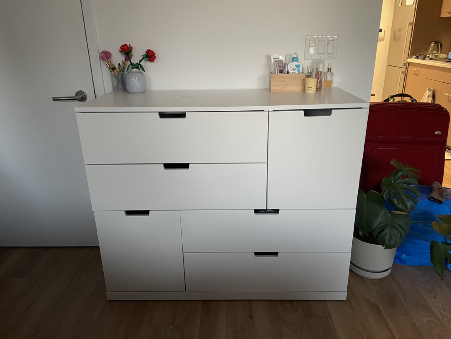 IKEA White Dresser/Chest of Drawers