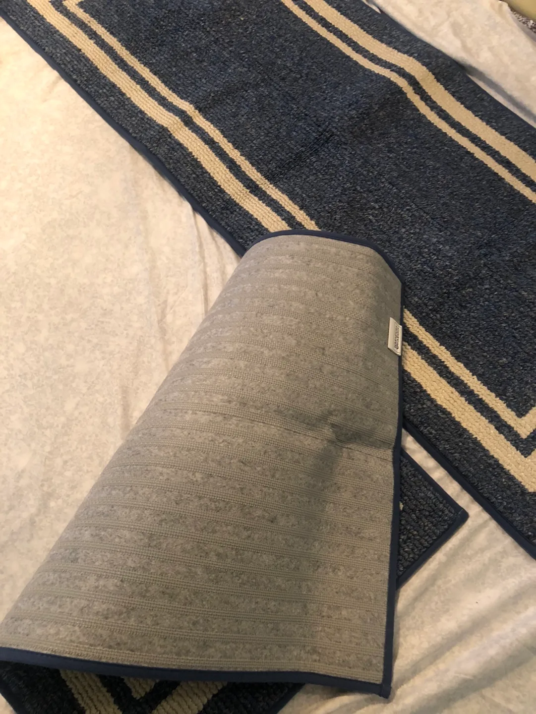 Cosy Homeer Kitchen Rug Set - Blue image indicator(6)