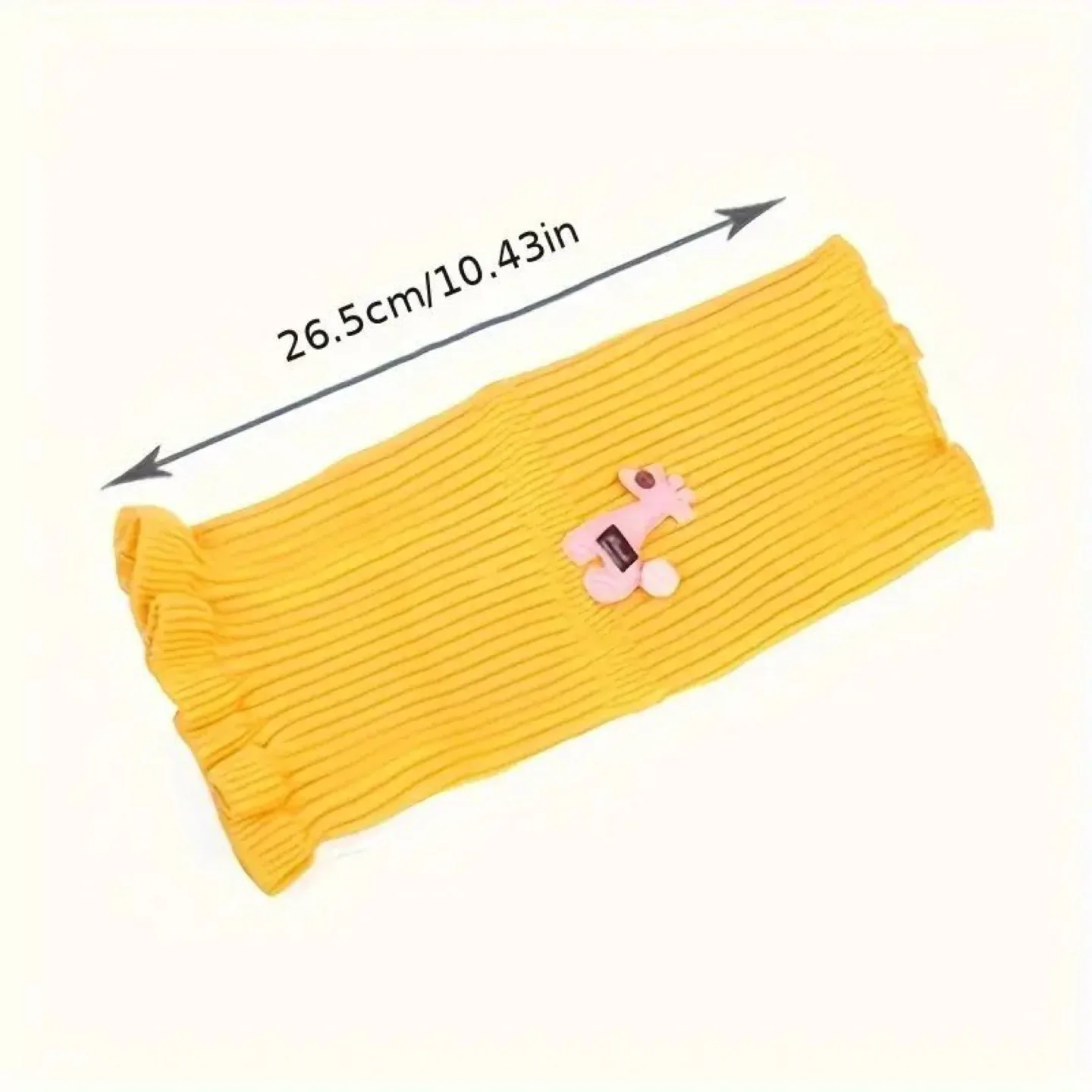 Adorable Knitted Kids Neck Warmer with Giraffe Detail image indicator(7)