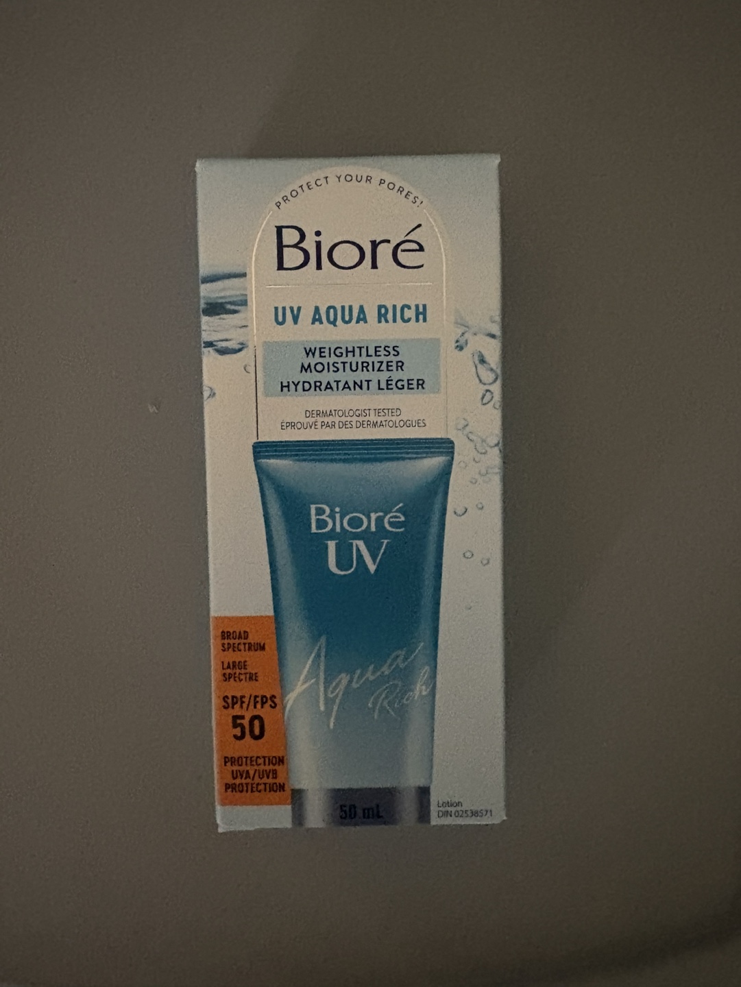 Bioré UV Aqua Rich Weightless Moisturizer SPF 50