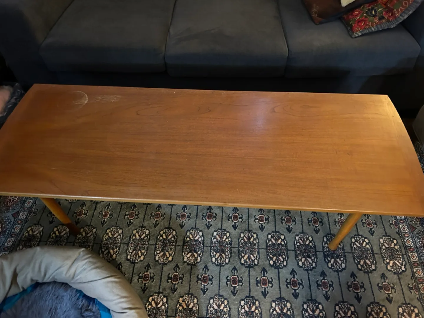 Mid-Century Modern Teak Coffee Table image indicator(2)