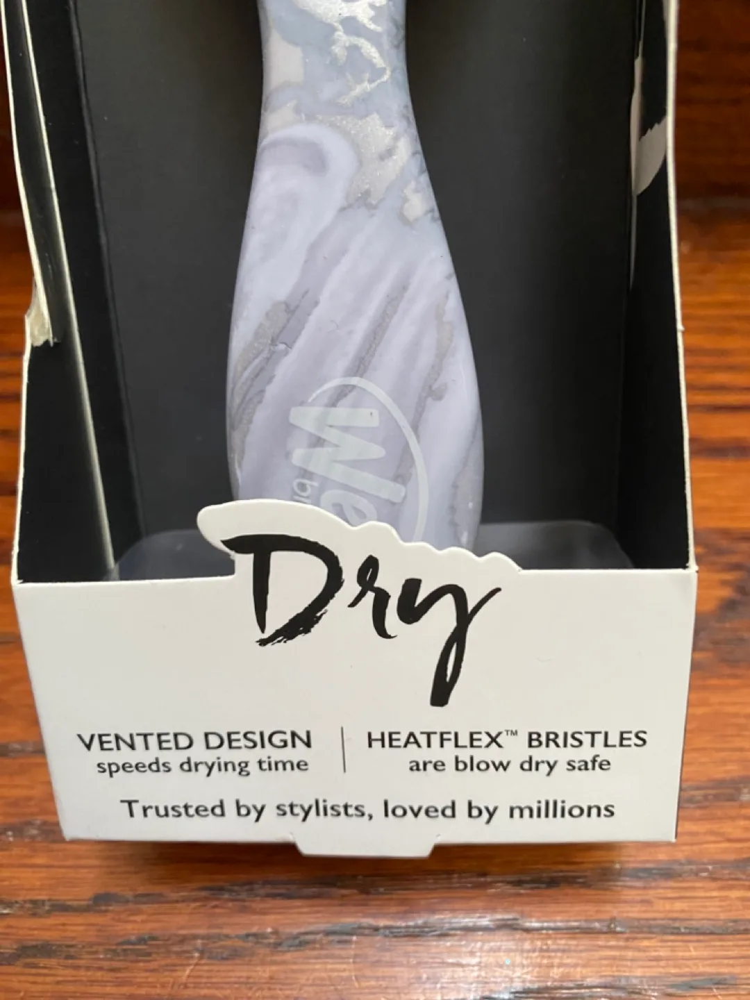 Wet Brush Speed Dry Hair Brush - Grey Marble image indicator(3)