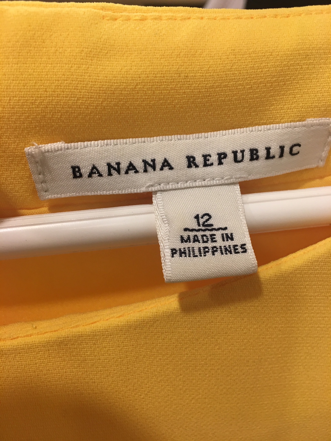 Banana Republic Yellow Shift Dress Size 12 - photo 3