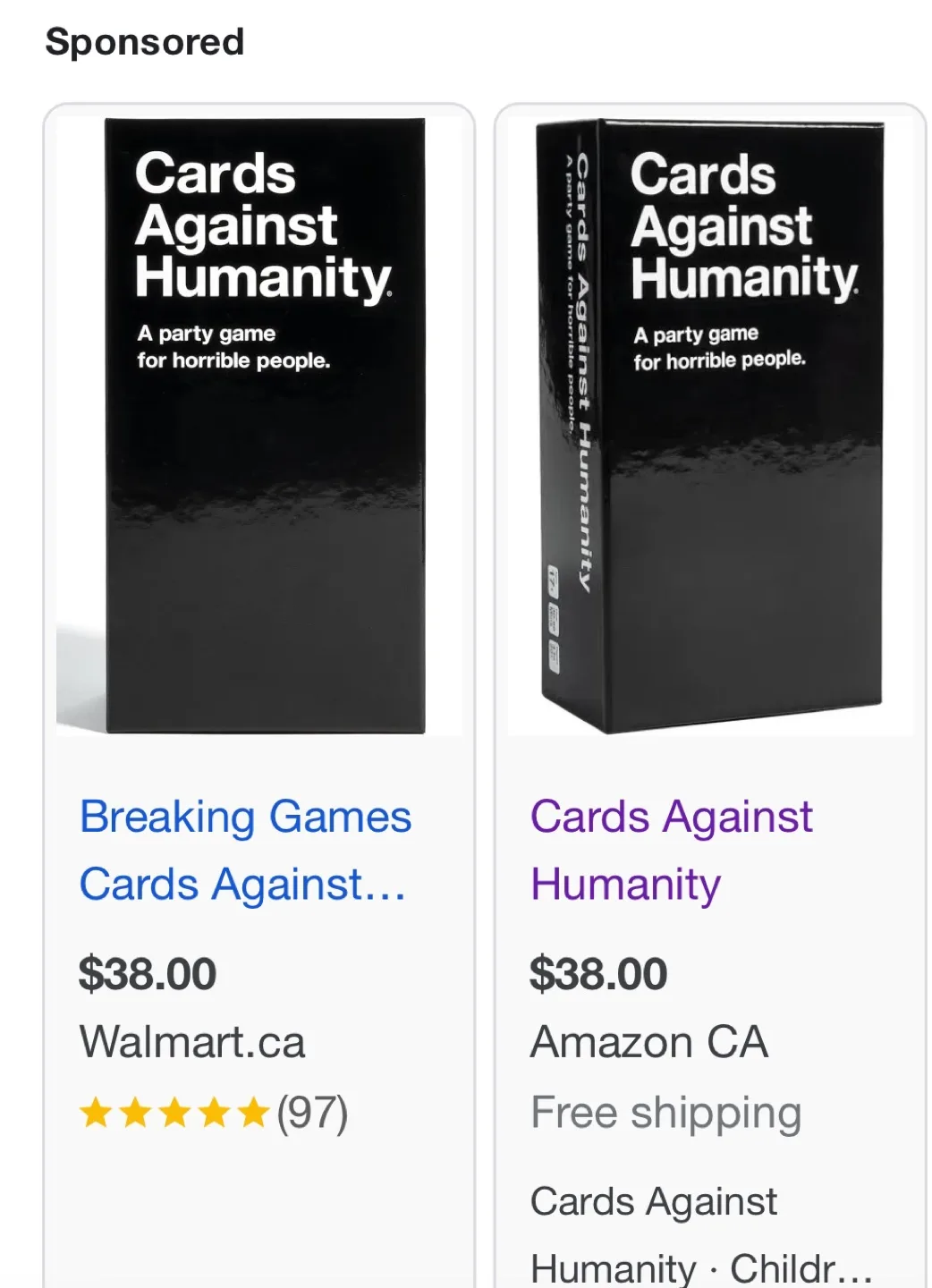 Cards Against Humanity Party Game image indicator(5)