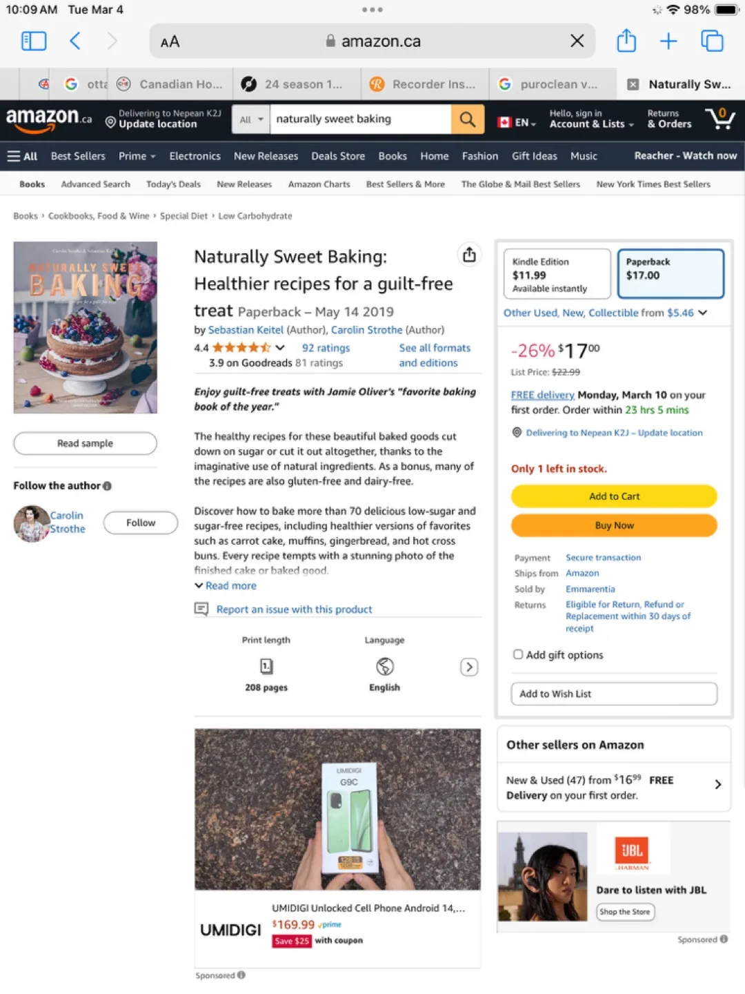 NEW cookbook:  “Naturally Sweet Baking” image indicator(3)