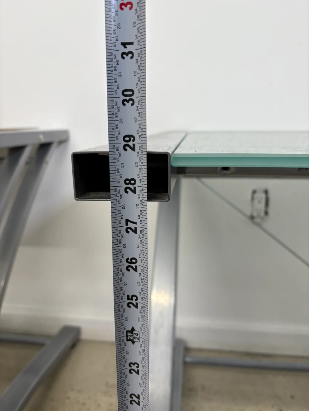 FREE!! 3 Modern Glass Top Desks/Tables #freecycle image indicator(6)