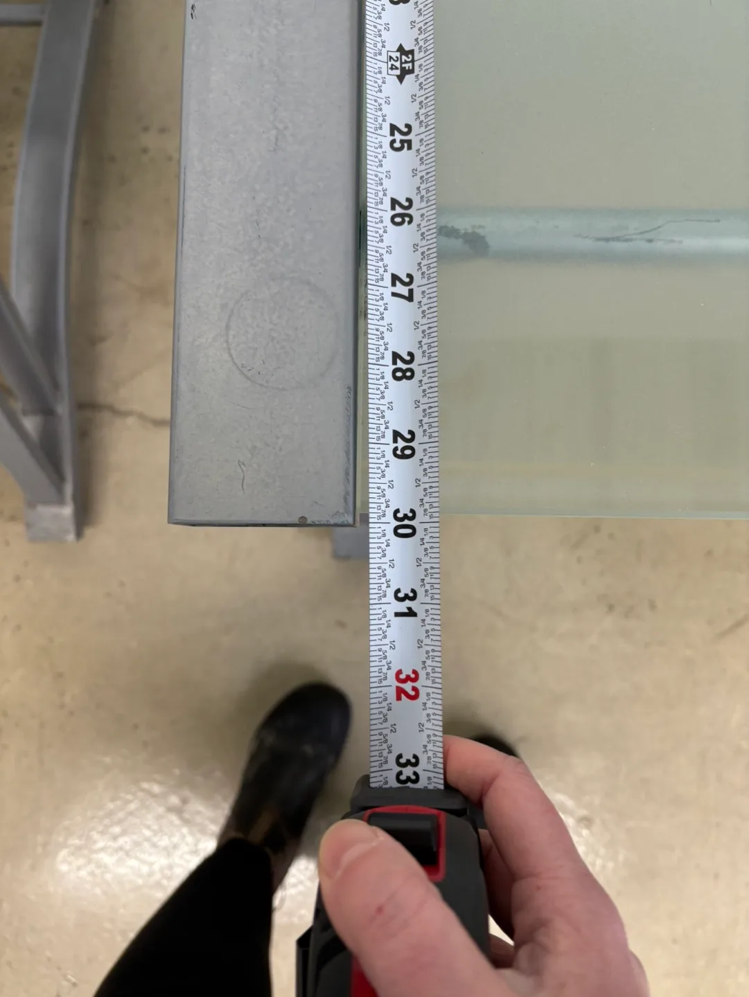 FREE!! 3 Modern Glass Top Desks/Tables #freecycle image indicator(5)