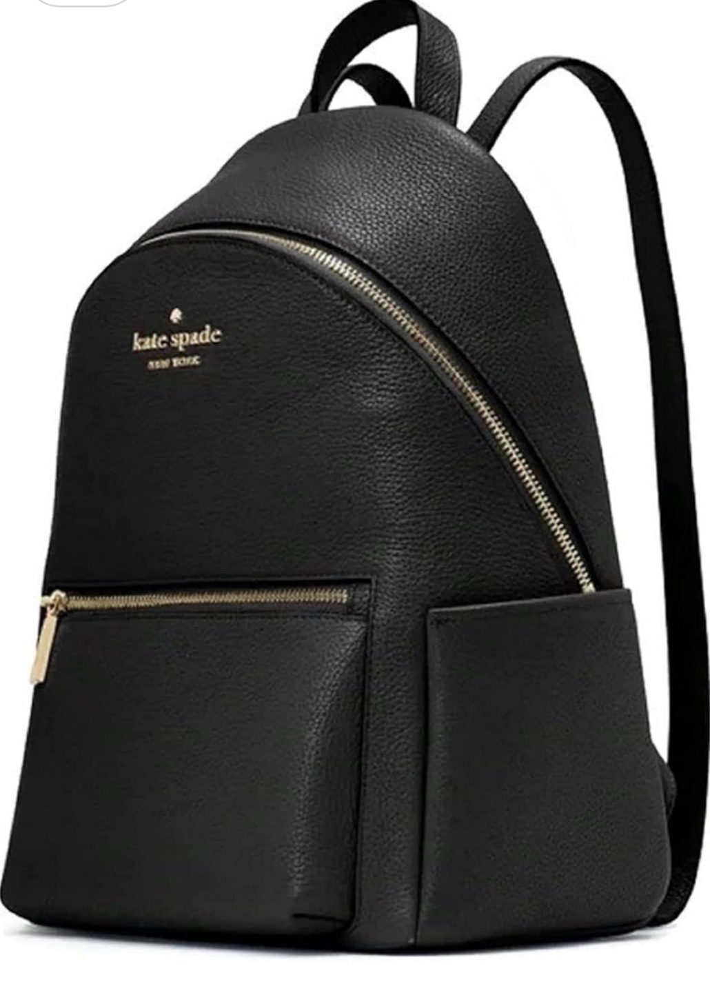 Kate Spade New York Black Leather Backpack