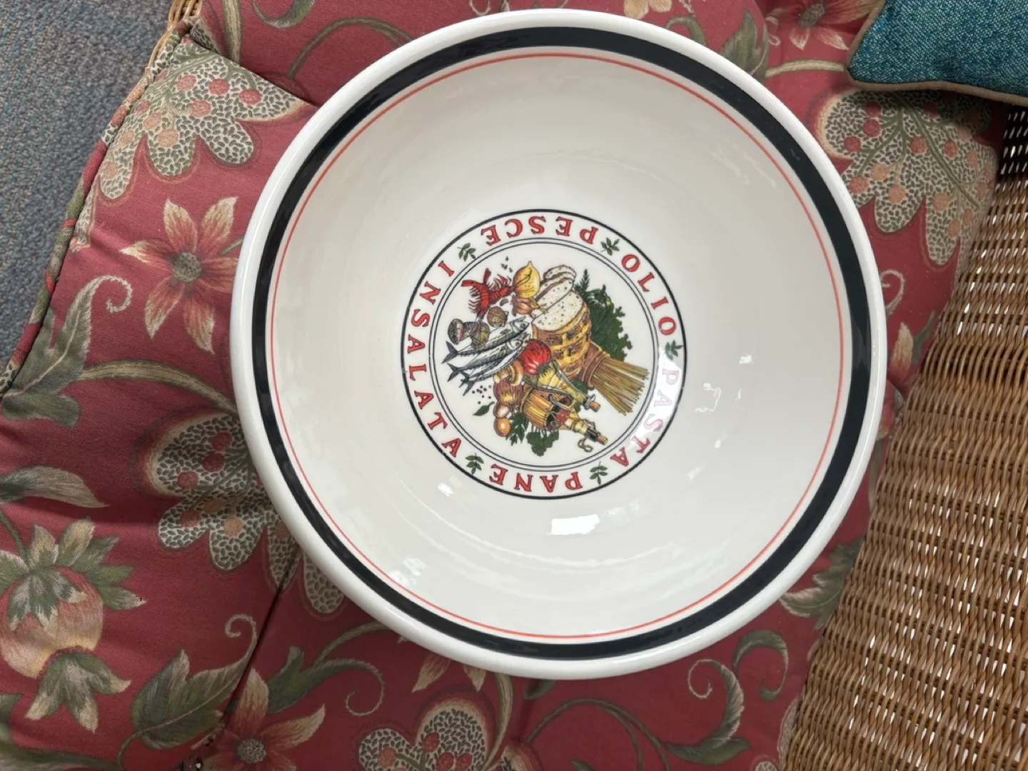 12” Pasta bowl Made in Italy - Olio Pasta image indicator(2)