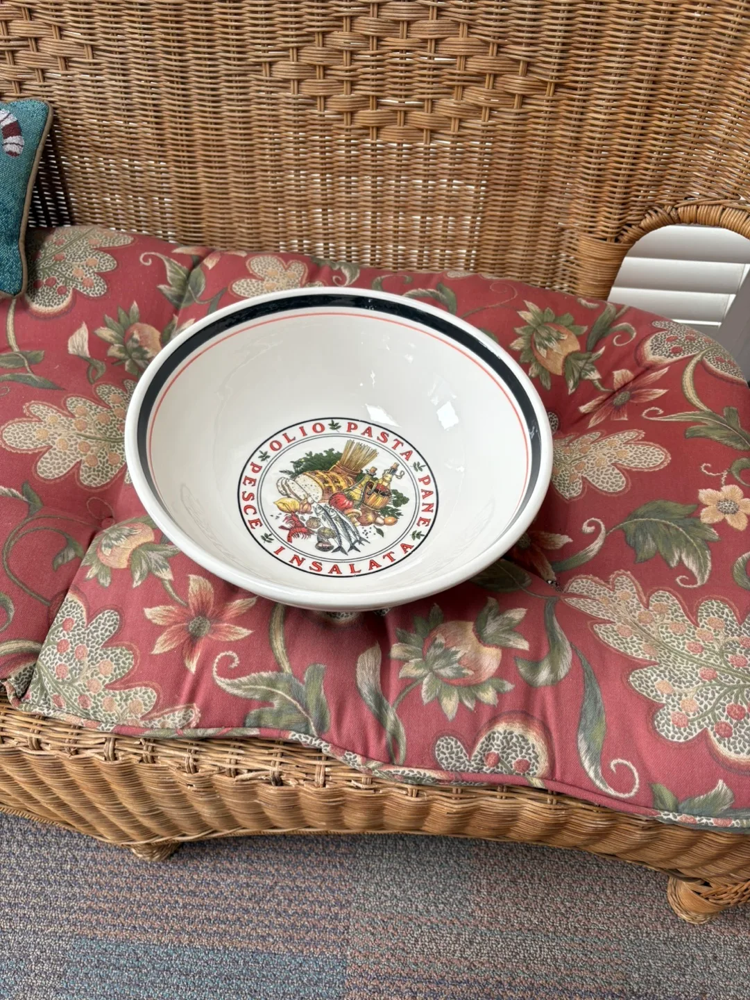 12” Pasta bowl Made in Italy - Olio Pasta image indicator(5)