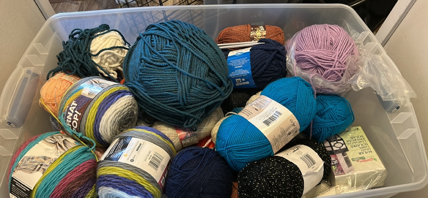 Large Lot of Yarn - Various Colours and Weights
