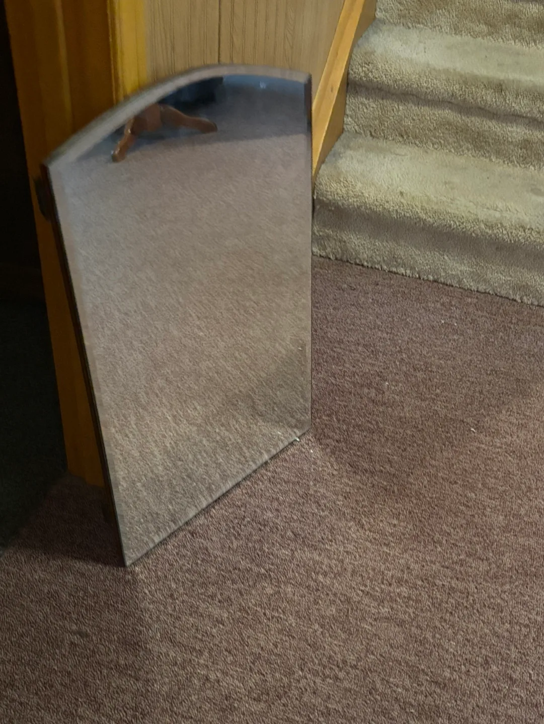 Medicine Cabinet Mirror & Wood Door image indicator(2)