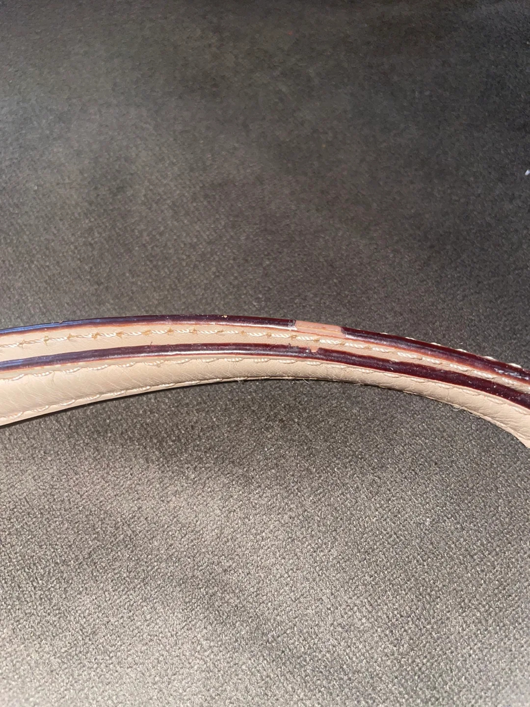 Michael Kors Orange Leather Tote Bag image indicator(6)