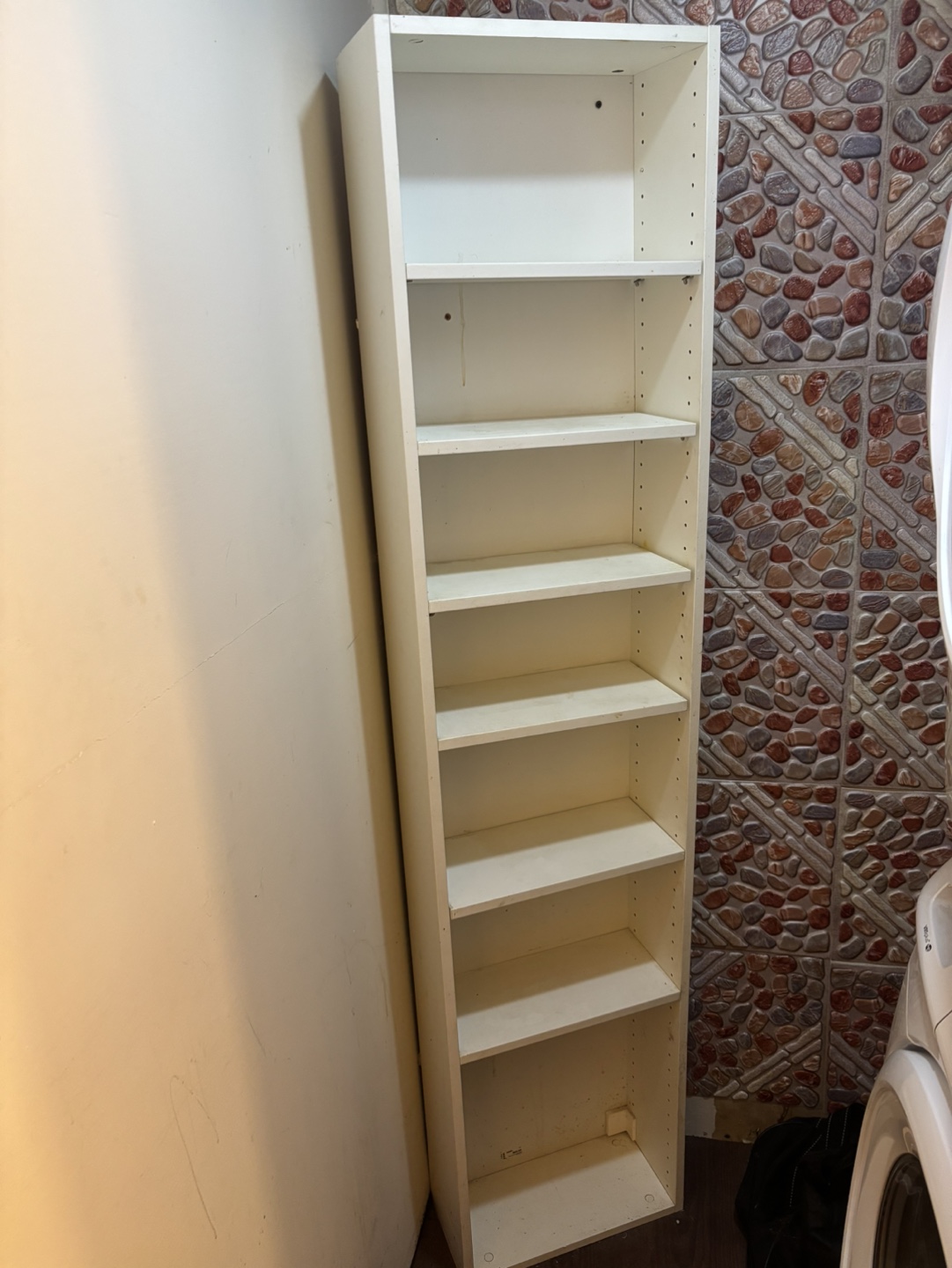 Tall White Utility/Bookshelf