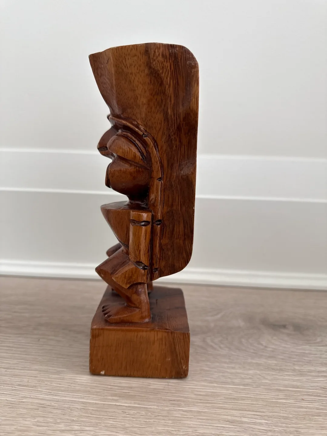 Hand-carved Hawaiian Tiki Statue image indicator(2)