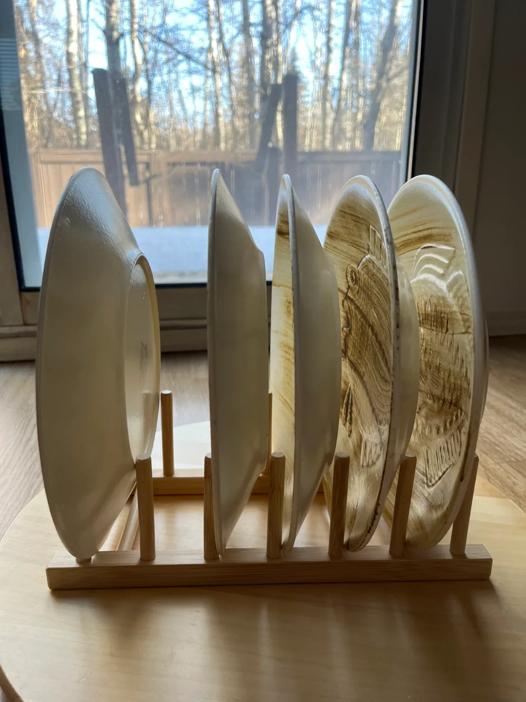 Vintage Modern Fish-Shaped Serving Platter and Plates image indicator(10)