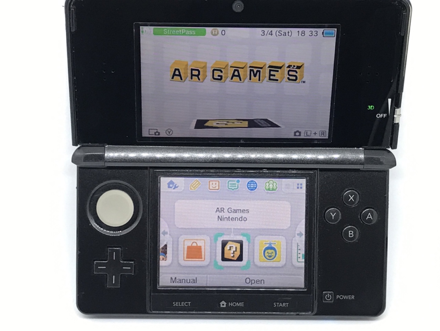 Cosmo Black Nintendo 3DS