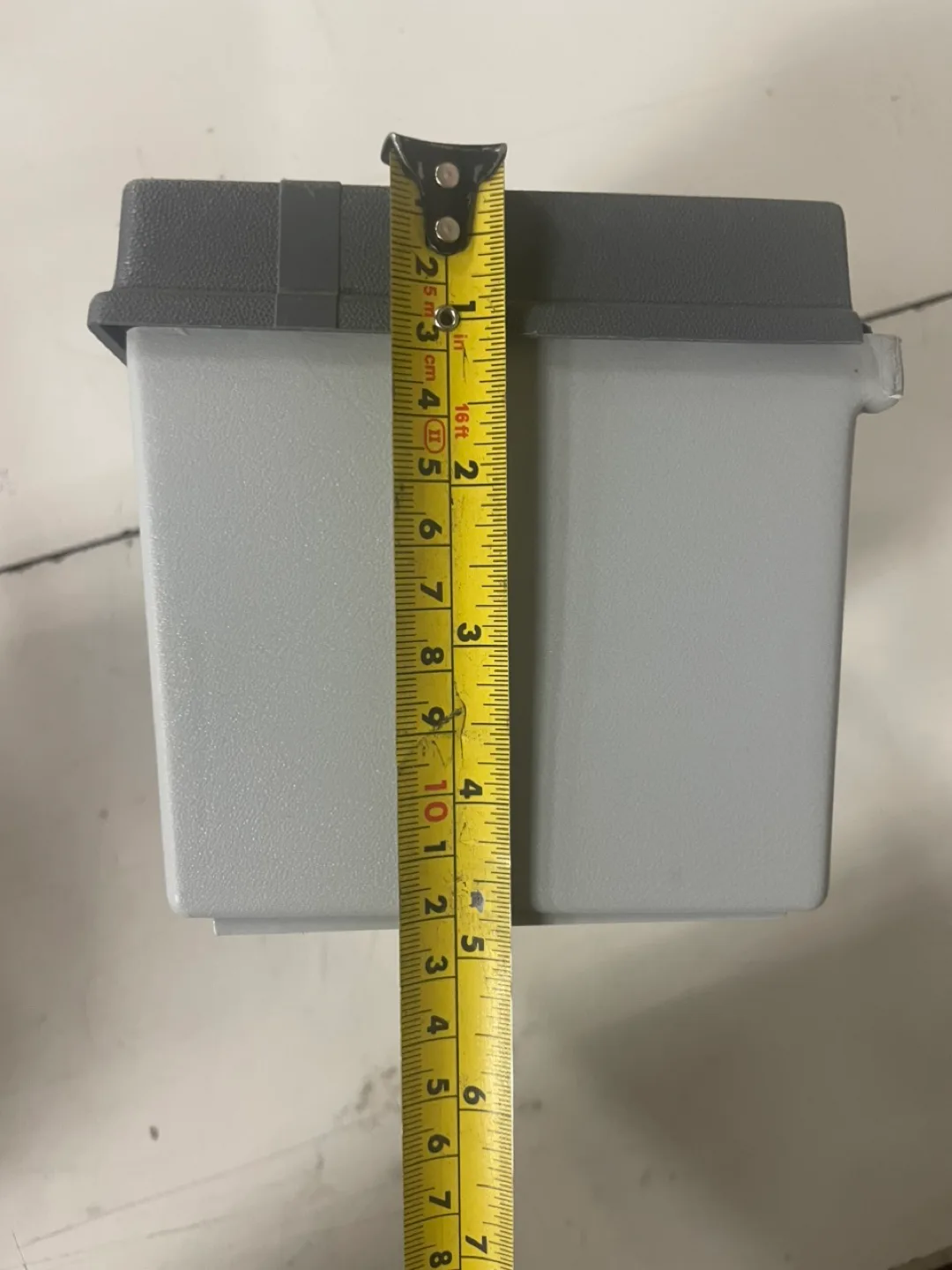 Lot of 12 Grey Plastic Storage Boxes image indicator(2)