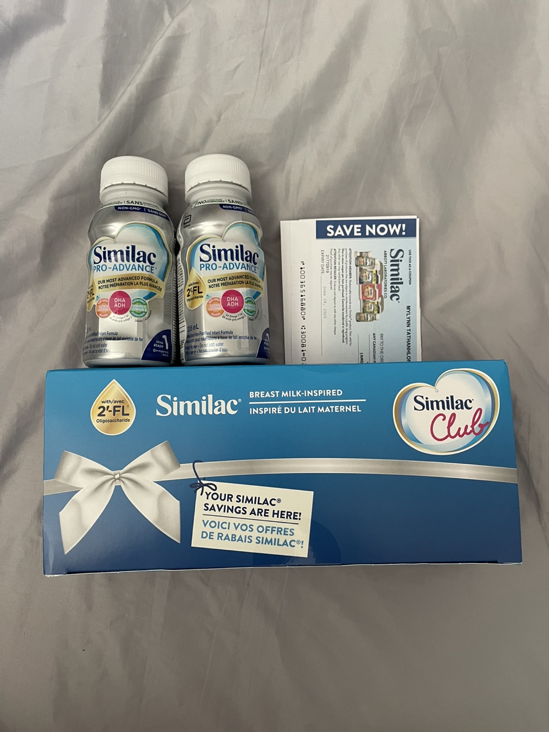 Similac Infant Formula RTF Bottles & $100+ Vouchers
