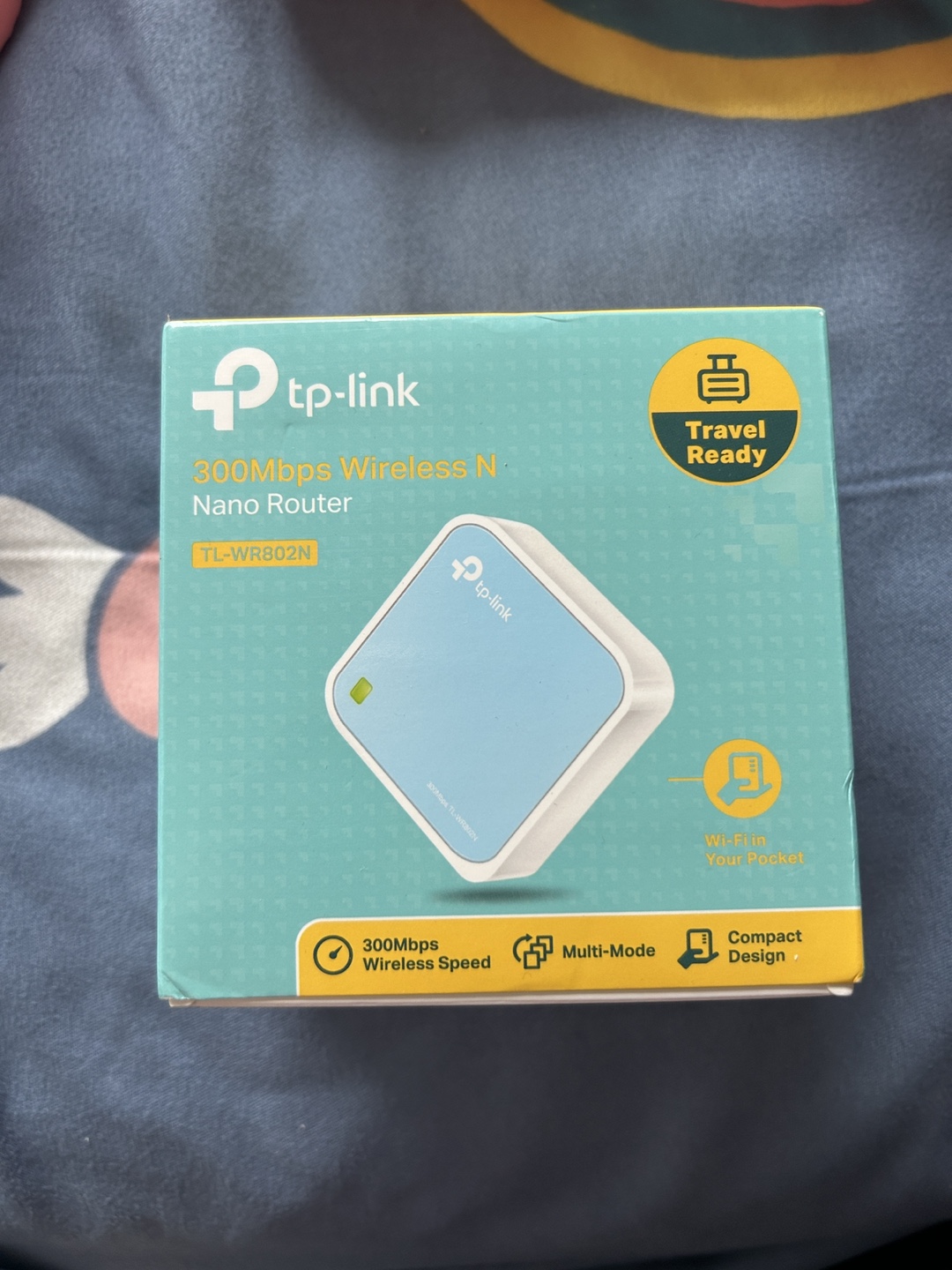 tp-link 300Mbps Wireless N Nano Router TL-WR802N - Travel Ready