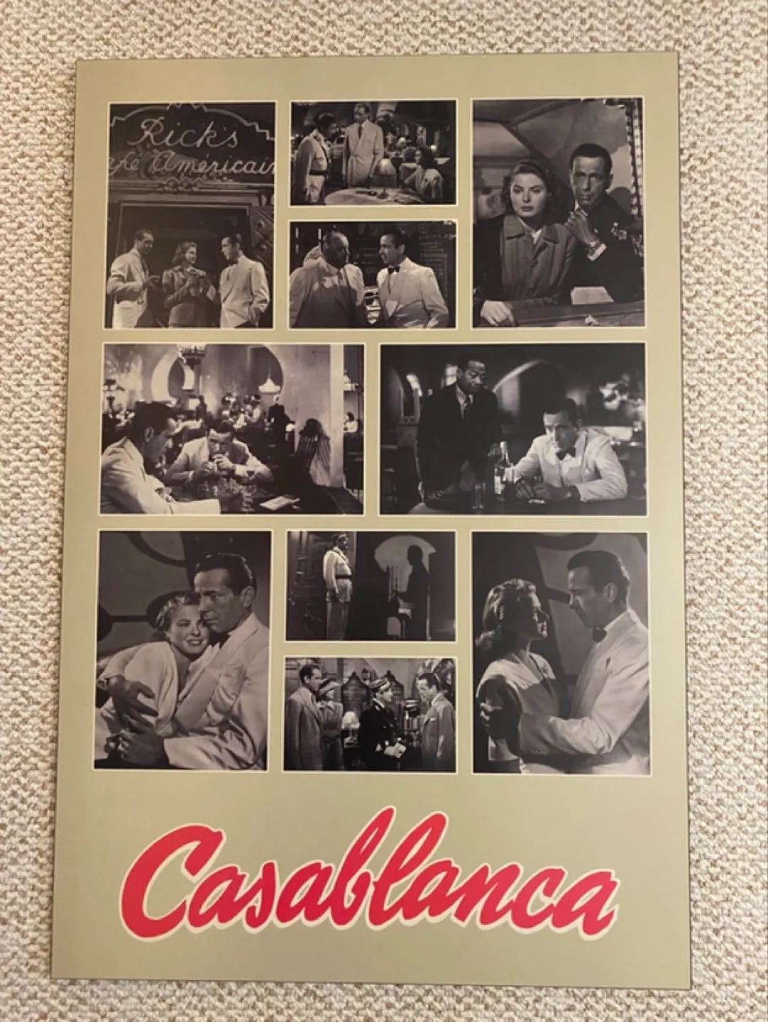 Classic “Casablanca” Movie Poster Print by Plak-it image indicator(8)